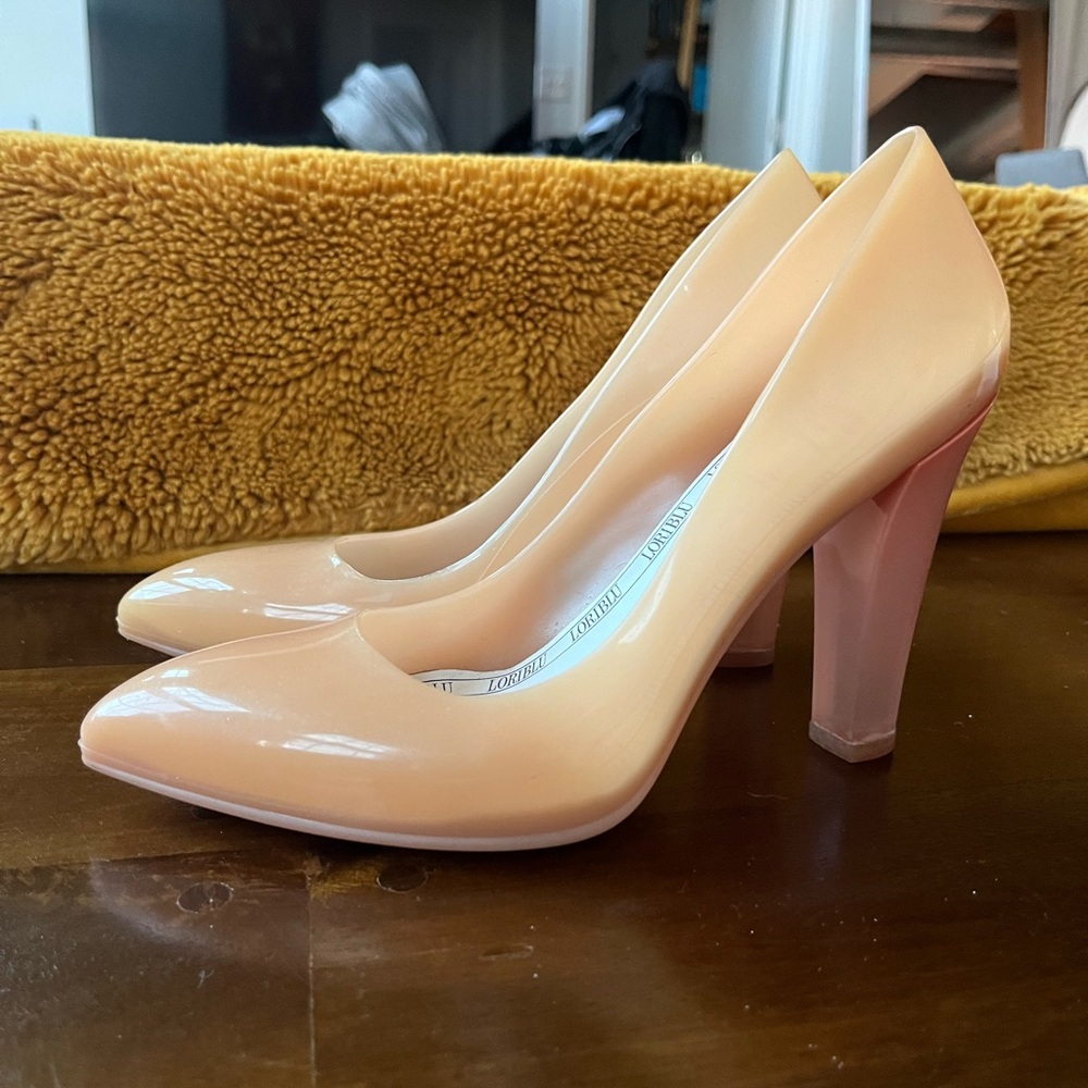 Loriblu rubber heels EU 37 US 7